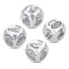 Adults Stocking Stuffers for Women Men, 4Pcs Food Dice, Christmas White Elephant Gifts, Funny Date Night Dice for Couples, Valentines Day Anniversary Wedding Birthday Gifts for Boyfriend Girlfriend view 1