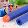 Pokiiulk Refill Darts 150 Pcs Bullets Ammo - Compatible with Nerf Guns N-Strike Elite Series - Refill Darts Premium Foam Bullets Pack for Boys Party Favors(Blue) view 4