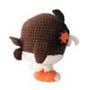 Brown Hoothoot Crochet Doll Handmade Amigurumi Plush Toy VAC view 3