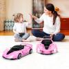 Bloolilies Remote Control Car for Girls, 1:18 Scale Hobby Rc Cars Toys for Kids Toddlers Age 3 4 5 6 7 8-12 Year Old- Model Sports Racing Car with Headlights Birthday Easter Gift, Pink view 2