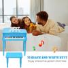 HONEY JOY Classical Kids Piano, 30-Key Mini Grand Piano with Music Stand and Bench, Wooden Musical Instrument Toy with Lid & Music Rack, Gift for Boys Girls Ages 3+  view 3