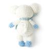 Blue-White Mouse Crochet Doll Handmade Amigurumi Plush Toy VAC view 4