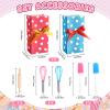 Glimin 48 Pcs Kids Mini Baking Supplies with Spatula, Rolling Pin, Whisk, Gift Bags for Kids Cooking Classroom School Exchange Party Favors view 2