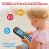 Baby Remote Control Toy for 1 Year Old Boys Girls Gifts Realistic Toddler TV Remote Toy with Music and Light Early Education Learning Toy Remote Kid Infant Baby Toys for 6 to 12 Months 12 to 18 Months view 3