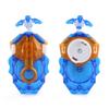 Launcher and Grip, Battling Tops Burst B-184 Custom Bey Launcher LR Left Right Spin DB Layer System (Blue Set) view 3