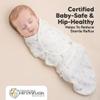 Baby Swaddle Sleep Sacks with Zipper - 3-Pack Swaddles for Newborns 3-6 Months, Infant, Baby Girls, Boys, Soft & Durable Newborn Sleep Sack, Easy Diaper Change Swaddling Blanket (Aspire, L) view 4