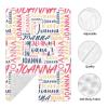 Custom Baby Car Seat Cover with Name, Personalized Name Car Seat Canopy for Babies, Customized Nursing Cover Gifts for Boy Girl Infant Newborn New Mom (White) view 4