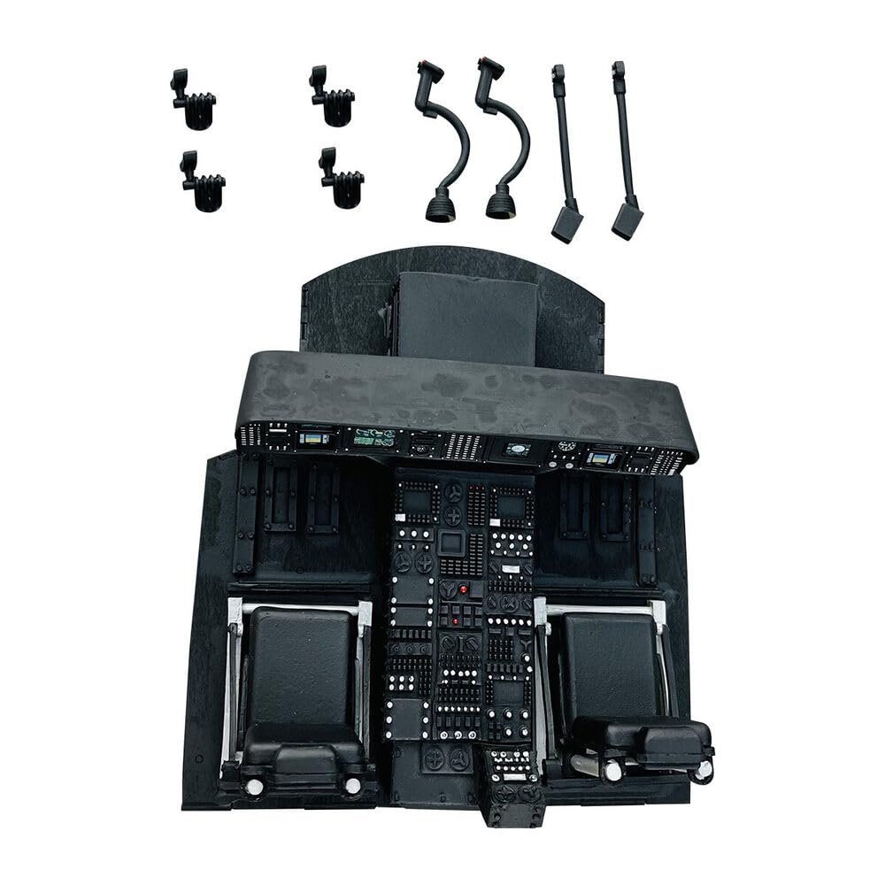 Parts/Top Cover/Landing Gear/Cockpit Set/LED for Roban 500 UH60 RC Helicopter Fuselage (Cockpit Without Pilot)