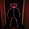Earthradius LED Stickman figure costume (2XL, Red) view 1