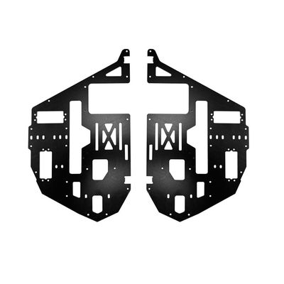 Parts/Top Cover/Landing Gear/Cockpit Set/LED for Roban 500 UH60 RC Helicopter Fuselage (Carbon Fiber Sideframes)
