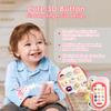 Richgv Toys for Babies 6-12 Months Girls, Dinosaur Baby Phone Toy Baby Girl Gifts with 80+ Sound Effects Color Changing Light 1 Year Old Girl Birthday Gift Stocking Stuffers 6 Months + view 2