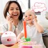 Richgv Toys for Babies 6-12 Months Girls, Dinosaur Baby Phone Toy Baby Girl Gifts with 80+ Sound Effects Color Changing Light 1 Year Old Girl Birthday Gift Stocking Stuffers 6 Months + view 3