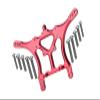 GPM Upgrades Aluminum 6061-T6 Rear Shock Tower Rustler VXL RC Car (Red) view 1