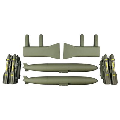 Parts/Top Cover/Landing Gear/Cockpit Set/LED for Roban 500 UH60 RC Helicopter Fuselage (Weapon)