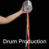 blue-ther Drum Production Magic Tricks Paper Flower Appearing from Empty Drum Producing Magia Stage Street Illusion Gimmick Mentalism Prop view 4