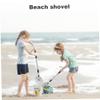 Sand Sifter for the Beach 2sets Beach Sand Sifter with 4.33 Inch Beach Scoop and 17.32-29.53 Inch Long Telescoping Handle Beach Shark Tooth Sifter for Picking up Shells Beachcombing Tool Sand Pit view 2