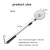 Sand Sifter for the Beach 2sets Beach Sand Sifter with 4.33 Inch Beach Scoop and 17.32-29.53 Inch Long Telescoping Handle Beach Shark Tooth Sifter for Picking up Shells Beachcombing Tool Sand Pit view 4