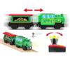 HYPERLIVING Train Toys Remote Control Train, Motorized Trains for Wooden Track, Battery Operated Train with Sound & Lighting Effect, Magnetic Trains Compatible with Thomas, Brio, Chuggington view 4