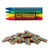 25 Bulk Crayon Packs of 4 (100 count) - Bulk Crayons for kids - Party Favors, Teachers, Party Favors, Classrooms, Restaurants - Individually Wrapped, Non-Toxic view 1