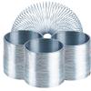 The Dreidel Company Silver Metal Coil Spring, Goody Bag Fillers, Party Favor for Kids, Variety of 2.4" (60mm) Individually Boxed (10-Pack) view 2