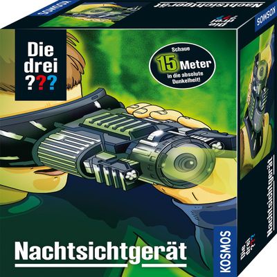 Die drei ??? Kosmos Night Vision Device, High Quality Night Vision Device with Infrared Technology, Detective Gadget, Detective Toy, Gift, The Three Question Marks Toy, Night Vision Device Children