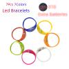 Glow in the Dark Bracelets - Music & Sound Activated Glow Bracelets for Kids & Adults with Flashing LED Strobe, Perfect Party Favors for Birthdays, Concerts, and Glow in the Dark Themed Parties 7Pcs view 2