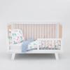 Little Unicorn Toddler Bedding 3-Piece Set | Includes Comforter, Crib Sheet & Pillowcase | Soft & Breathable Muslin Fabric | for Convertible Cribs & Toddler Beds (Unicorns) view 1