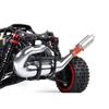 ZEZEFUFU Stainless Steel Exhaust Tuned Pipe Muffler Silencer for HPI Baja ROVAN 5B 5T 5SC TDBX 1/5 RC Car RC Crawler view 2