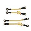 8PCS 1/18 RC Car Brass High Clearance Links Kit Upgrades Parts for Traxxas TRX4M RC Car Accessories view 4