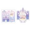 100 Sleeping Princes with The Kingdom of Dreams x Sanrio Characters 16 Douglas x Curious Monkichi [Mini Chara Illustration] Acrylic Figure Plate view 1