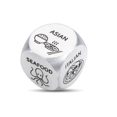 Best Wedding Registry Ideas Wife Valentines Presents for Her Food Decision Dice Gift for Women Men Date Night Gift for Boyfriends Girlfriends Christmas Birthday Gift for Him Her 5 Senses Gift