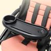 Angoily Stroller Snack Tray with Cup Holder Removable Feeding Tray for and Pushchairs Easy Installation and Design for Boys and Girls Eating view 3