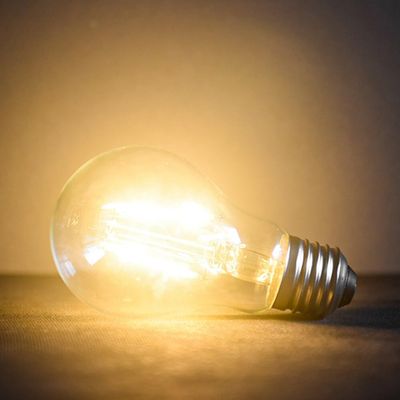blue-ther Light of God Magic Tricks Mysterious Power Magia Light Bulb Magician Stage Party Illusions Gimmicks Mentalism Props