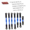 HopsupRC Adjustable Turnbuckles Upgrades Part for 1/10 Slash/Rustler/Stampede/Bandit VXL 4WD, Adjustable Turnbuckles Camber Links Toe Link,7PCS Navy Blue view 2