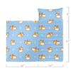 Datura home Nap Mat -Cute Dogs Sleeping Bag with Removable Pillow - Daycare and Sleepovers Preschool Kindergarten Bedding Set for Kids Toddler Boys Girls(Dogs Standard) view 2