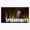 Magnet Spreadsheets Excel Alien Meme Guy. Magnetic Vinyl Sticker 5" view 1