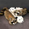 Blue-ther Spring Animal (Rabbit Fur) Magic Tricks White Fox Raccoon Available Comedy Magia Stage Illusions Gimmicks Mentalism Props (Raccoon) view 2