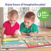 Skillmatics Creative Toy Magnetopia - Design Your Home, Interactive Pretend Play Set for Kids, Toddlers, 60+ Magnetic Pieces, Preschool Learning Game, Gifts for Girls & Boys Ages 3, 4, 5, 6, 7 view 4