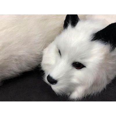 blue-ther Spring Animal (Rabbit Fur) Magic Tricks White Fox Raccoon Available Comedy Magia Stage Illusions Gimmicks Mentalism Props (White Fox)