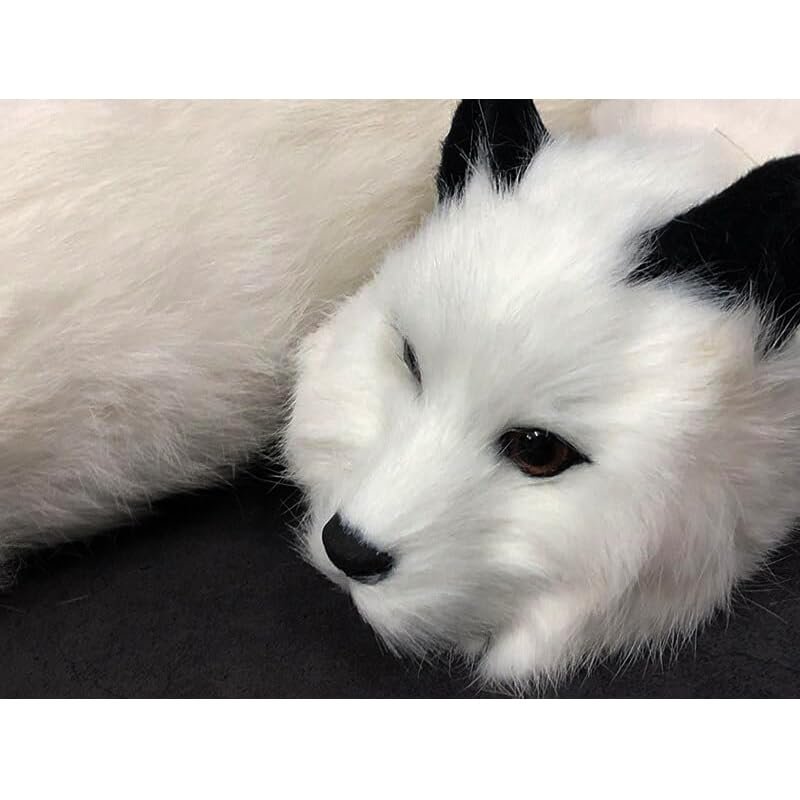 blue-ther Spring Animal (Rabbit Fur) Magic Tricks White Fox Raccoon Available Comedy Magia Stage Illusions Gimmicks Mentalism Props (White Fox)