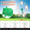 Kids Shooting Target for Nerf Gun Party - Moving Rotating Shooting Practice Game for Boys 8-12 5-7, Outdoor Indoor Large Spinning Windmill Target for Blaster, Toy Gun Accessories view 2
