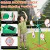 Kids Shooting Target for Nerf Gun Party - Moving Rotating Shooting Practice Game for Boys 8-12 5-7, Outdoor Indoor Large Spinning Windmill Target for Blaster, Toy Gun Accessories view 3