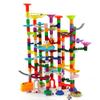 Marble Run - 200Pcs Maze Game Construction Building Toy, Race Track Set with 30pcs Glow in Dark Plastic Marbles STEAM Building Toys Gift for Kids (Marble run-200) view 1