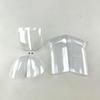 Spare Parts for Roban 450 Size BELL-206 RC Helicopter Fuselage Spare Parts Nose Cover/Tail Part/Landing Gear/Window/Decal Replacement (Whole Set Window) view 1