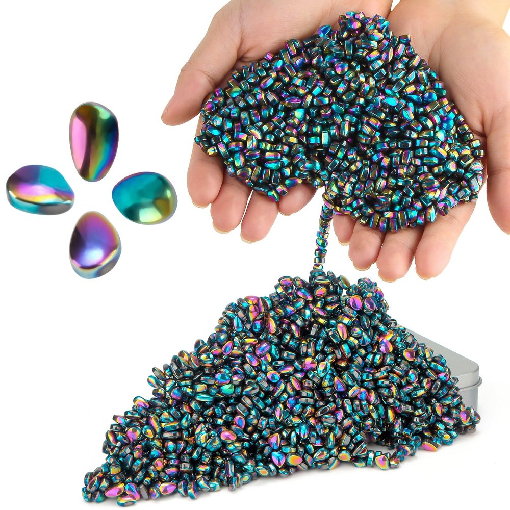 DYRDM 1000+ Original Ferrite Putty Colorful, Sensory Stones, Adult Fidget Stress Relief Desk & Office Item, Ferrite Stones Stocking Stuffers Gifts