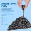 DYRDM 1000+ Original Ferrite Putty Black, Sensory Stones, Adult Fidget Stress Relief Desk & Office Item, Ferrite Stones Stocking Stuffers Gifts view 2