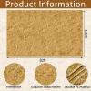Preboun 82 ft x 54 Inch Hay Bales Decor Hay Table Cloth Roll Large Straw Wall Backdrop Party Decorations Disposable Plastic Cloths for Western Cowboy Farm Halloween Party Supplies view 2