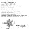 QIYHBVR RC Airplane, 2.4Ghz 4 Channel Remote Control Plane with 6 Axis Gyro System, Adjustable Rudder, Vertical Takeoff, Easy to Fly RTF Foam RC Aircraft for Adults view 2