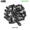 AMK SCX10 M4 RC Link Rod Ends 4mm Tie Rods Joints with 7mm Pivot Ball 1/8 1/10 Crawler Universal Building Kit for TRX6 D90 TF2 CC01 Gen7 Gen8 TRX4 Upgrades (20Pcs Bent) view 3