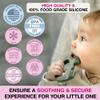 Baby Elefun Baby Teething Toys 5X Pain Relief Zero Delay 0-6 Months, Olive view 4
